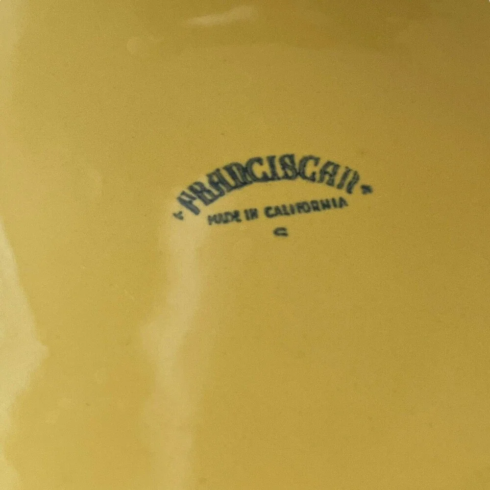 Franciscan vintage pottery
